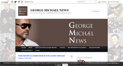 Desktop Screenshot of george-michael-news.com